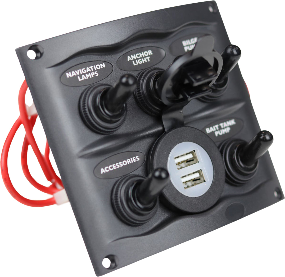 BEP Bryterpanel 5 brytere + USB