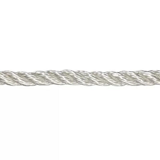 Stabilit Polyamidtau 3-slått Hvitt