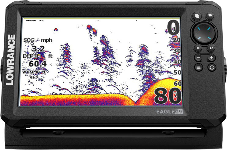 Lowrance Eagle Eye 9 Live ekkolodd og kartplotter m/svinger