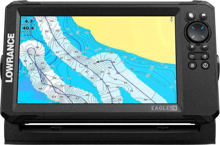Lowrance Eagle Eye 9 Live ekkolodd og kartplotter m/svinger
