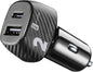 USB-C & USB-A billader 12/24V 20W