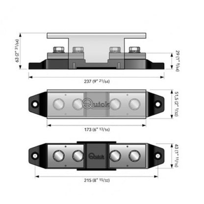 Quick TFH6 Sikringsholder