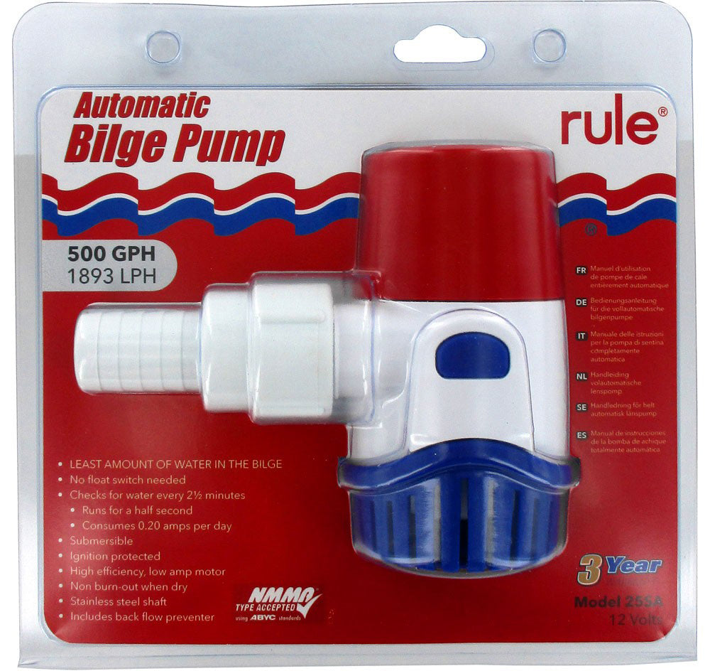 Rule Lensepumpe automatisk