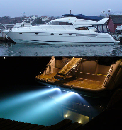 Undervannslys LED, 12/24V