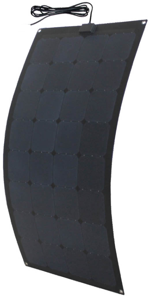 Semifleksibelt Solcellepanel