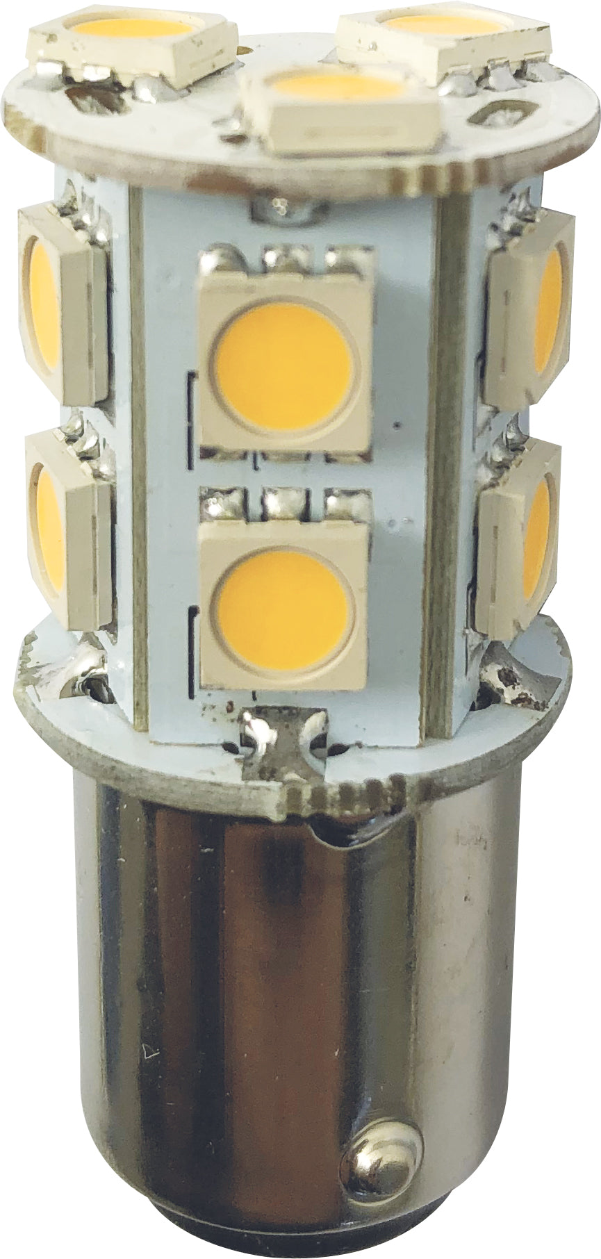 1852 LED pære BA15D u/kuppel 2-pk