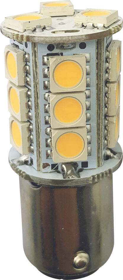 1852 LED pære BA15D u/kuppel 2-pk