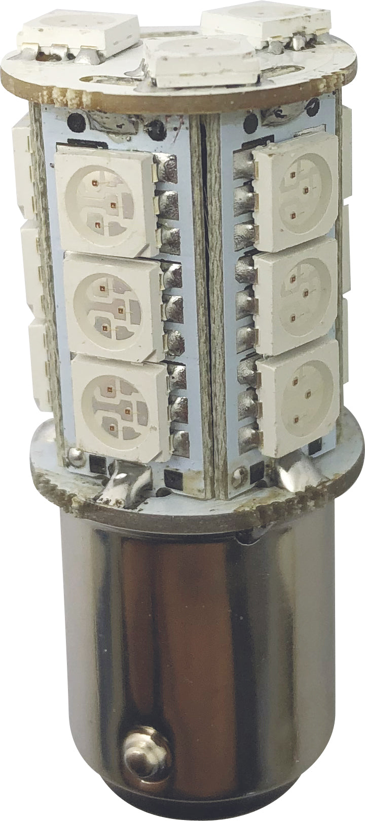 1852 LED pære BAY15D u/kuppel 2-pk