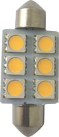 1852 LED pære festoon 120° varmhvit 2-pk
