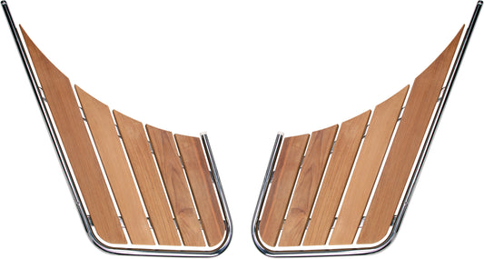 Badeplattform 316 L todelt