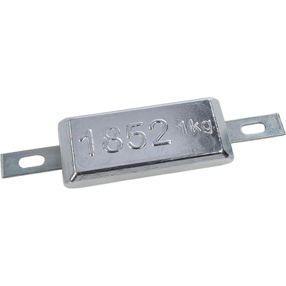 1852 Sinkanode rektangulær 1-2 kg