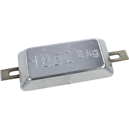 1852 Sinkanode rektangulær 1-2 kg