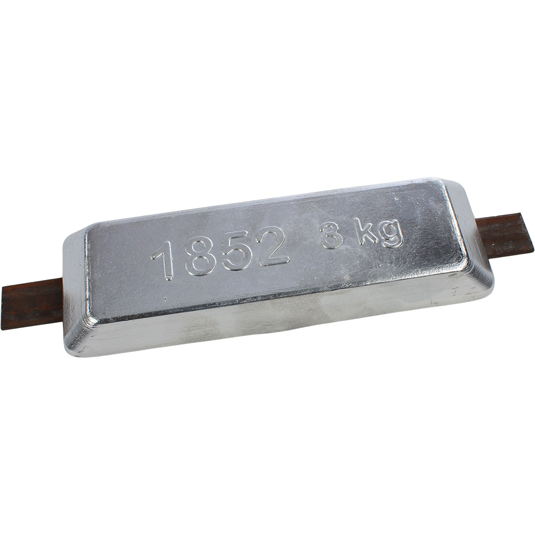 1852 Sinkanode rektangulær 3-11 kg