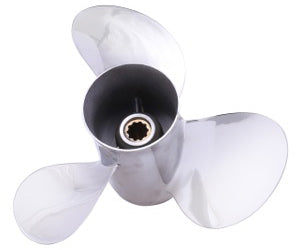 Propell i rustfritt stål, for Yamaha motorer