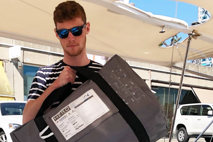 HERO Redningsflåte Fritid bag