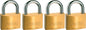 Abus Hengelås 65, 4 stk