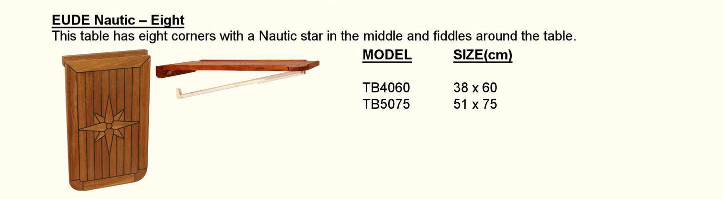 Bordplate, Nautic Star, balcony