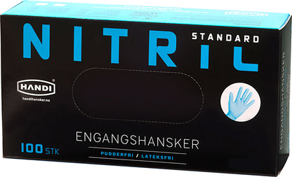 Engangshansker Nitrile 100 stk