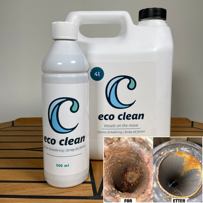 Eco Clean fjerner forkalkning