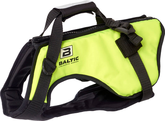 Baltic Zorro hundevest UV gul