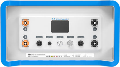ePropulsion E-Serie 2 48V batteri til elektriske båtmotorer