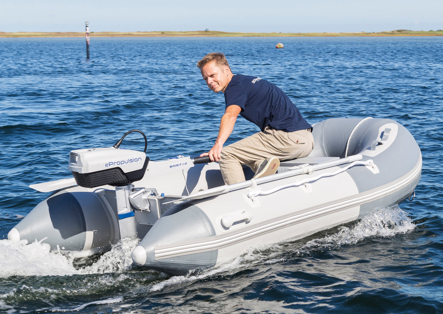 ePropulsion Spirit 1.0 Plus elektrisk båtmotor