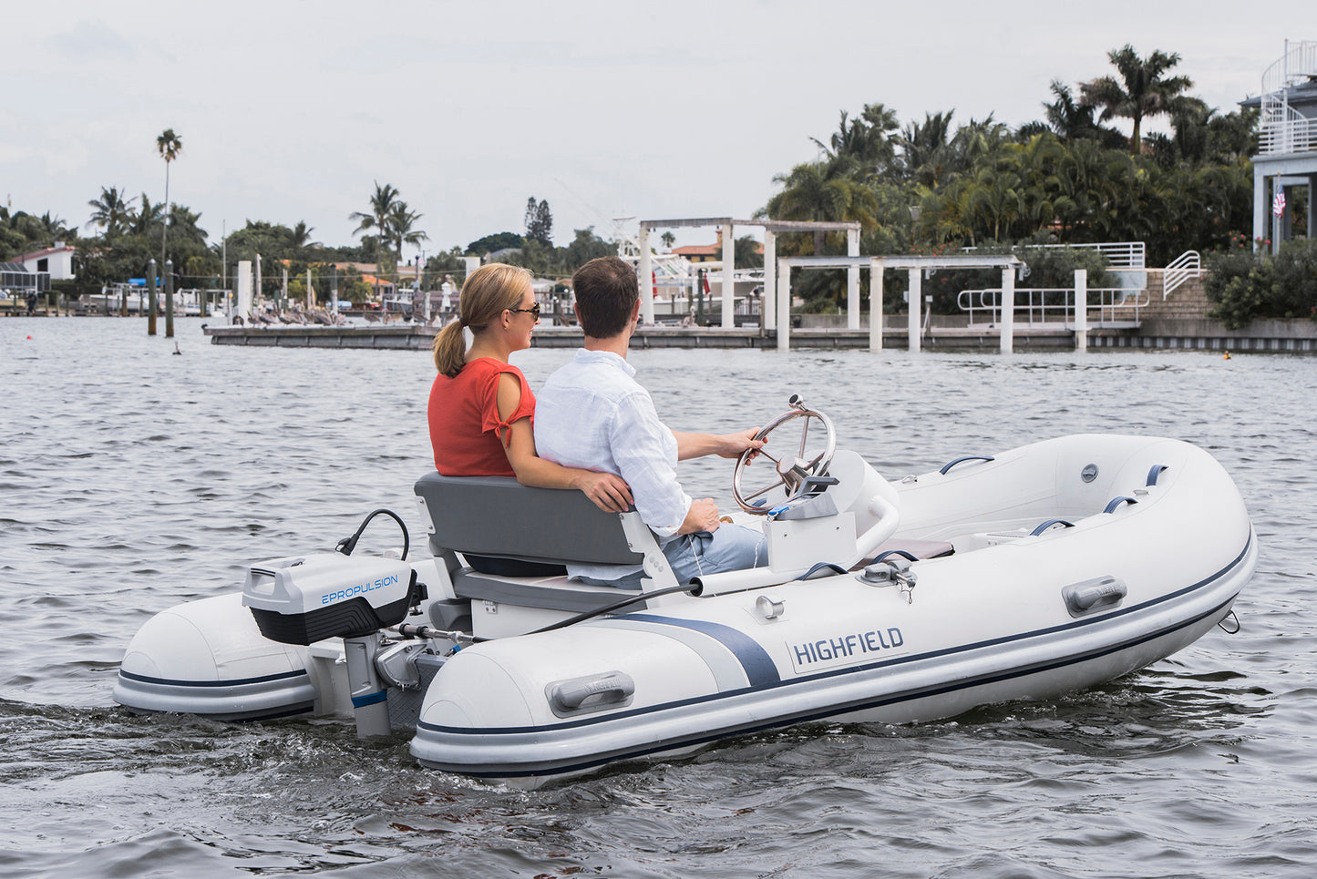 ePropulsion Spirit 1.0 Evo Remote elektrisk påhengsmotor