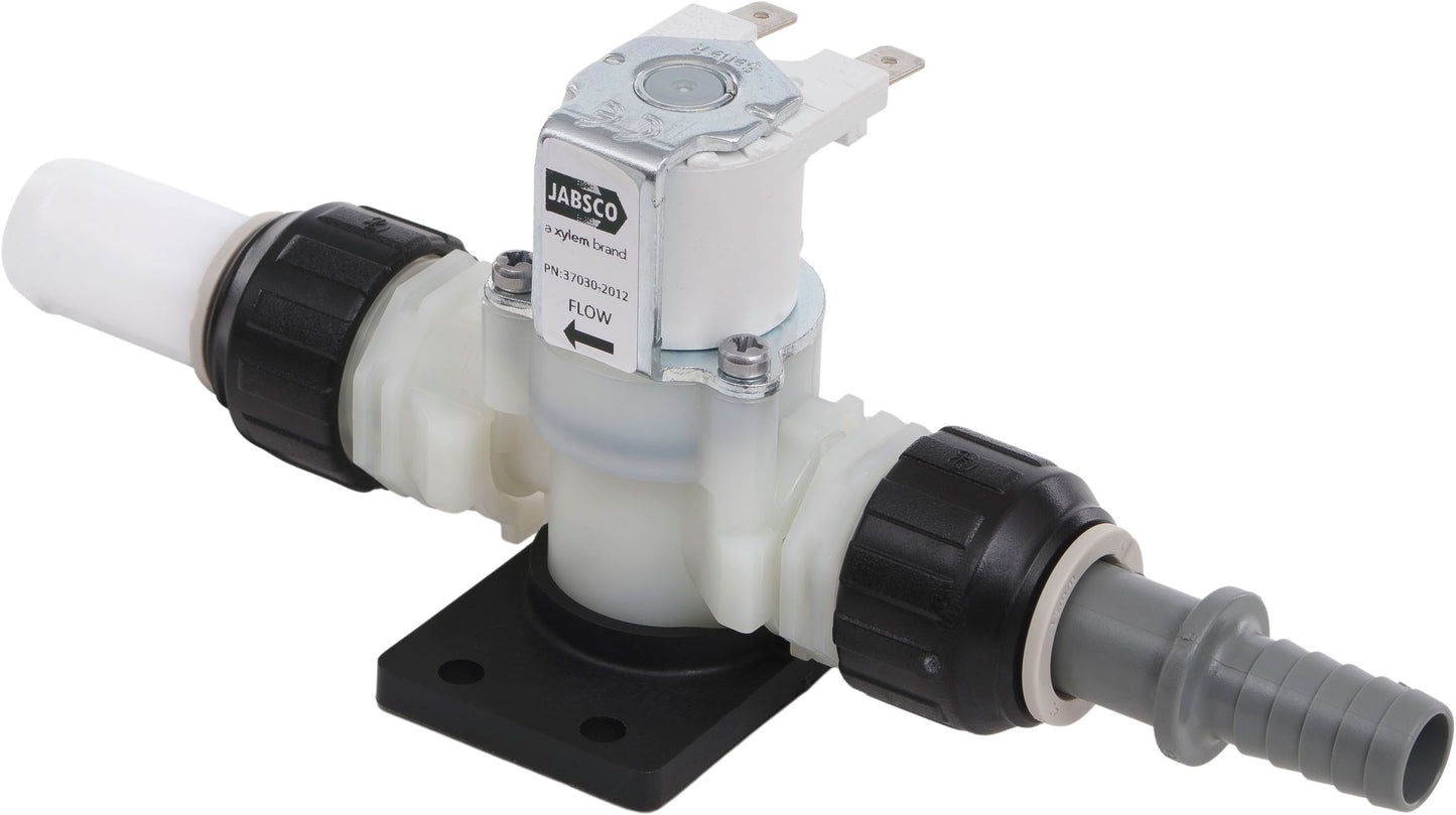Solenoidventil 12/24V til toalett