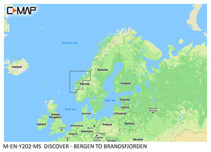 C-Map Discover elektronisk kart