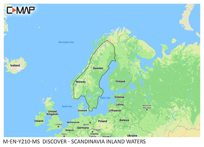 C-Map Discover elektronisk kart