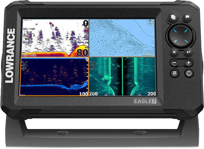 Lowrance Eagle ekkolodd og kartplotter m/svinger