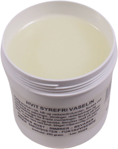 Vaselin Hvit Syrefri