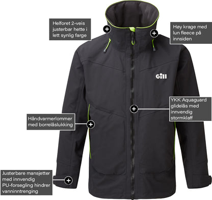 Gill OS3 Coastal seiljakke herre