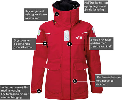 Gill OS25 Offshore seiljakke dame