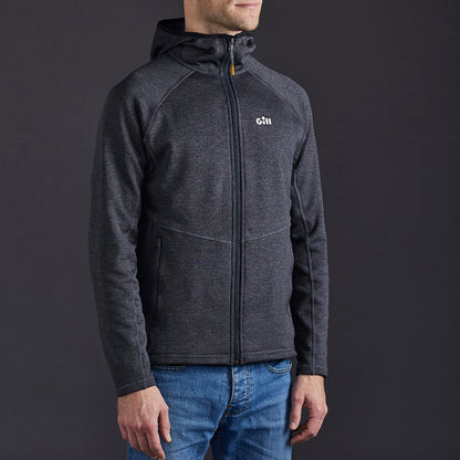 Gill Dart Hoodie fleecejakke herre grå