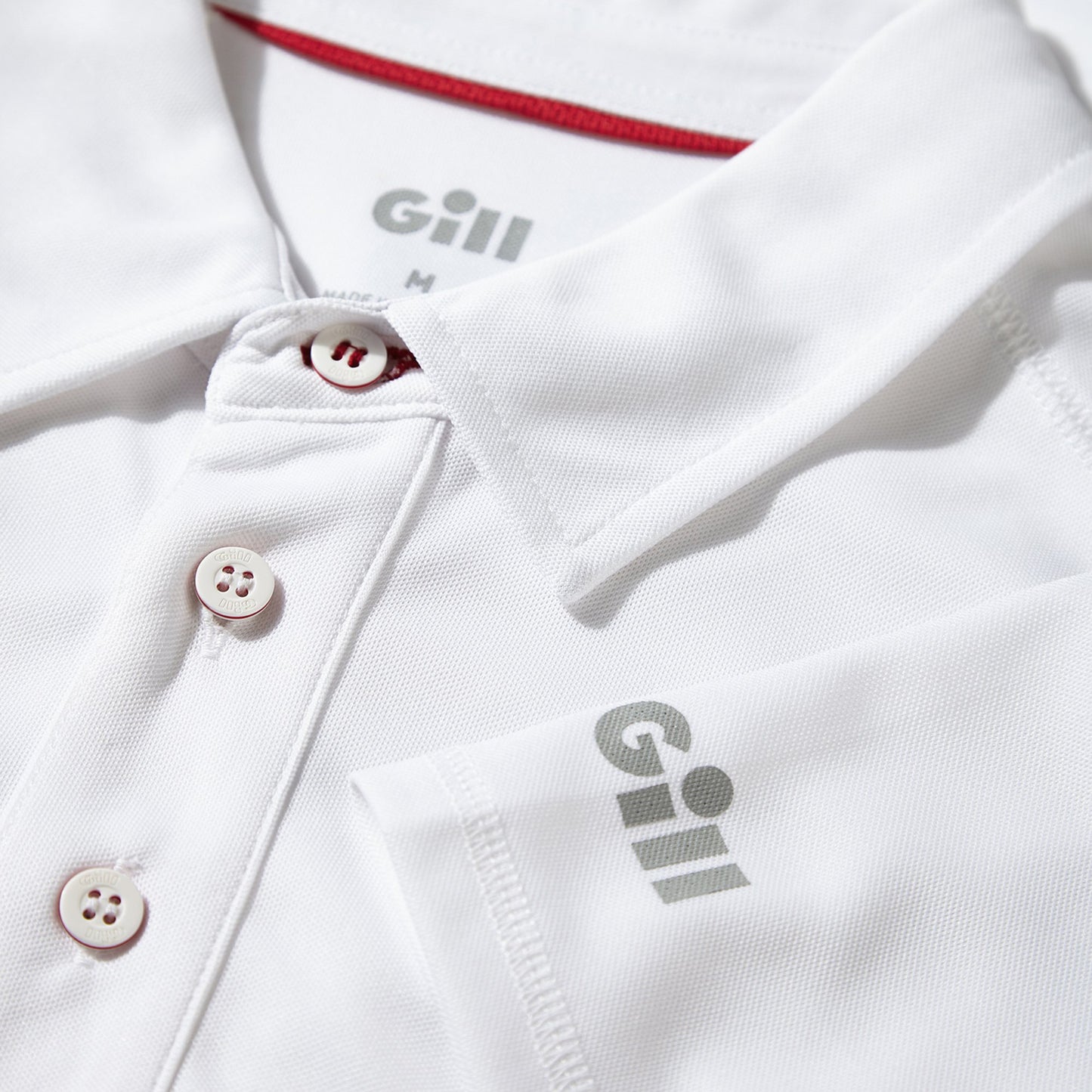 Gill UV Tec Polo herre hvit