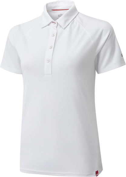 Gill UV Tec Polo dame hvit