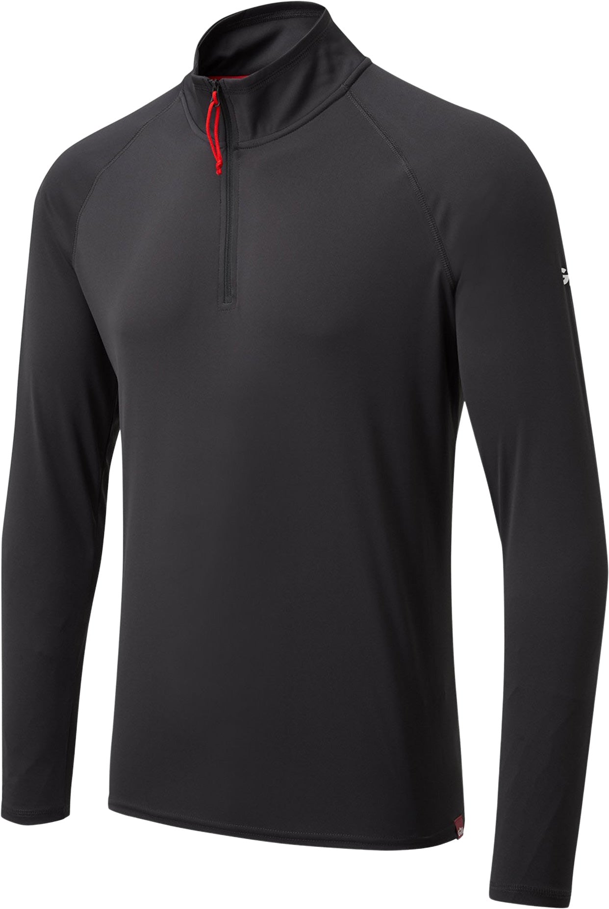 Gill UV Tec LS Zip trøye herre charcoal