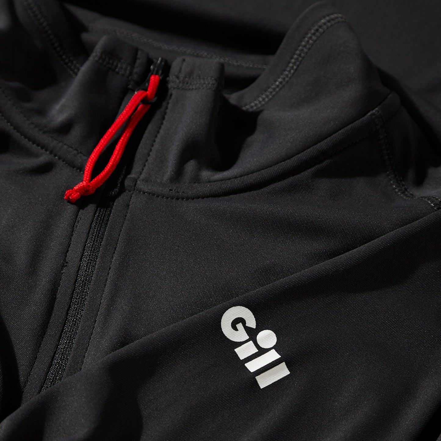 Gill UV Tec LS Zip trøye herre charcoal