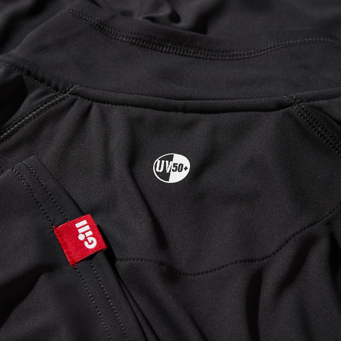 Gill UV Tec LS Zip trøye herre charcoal