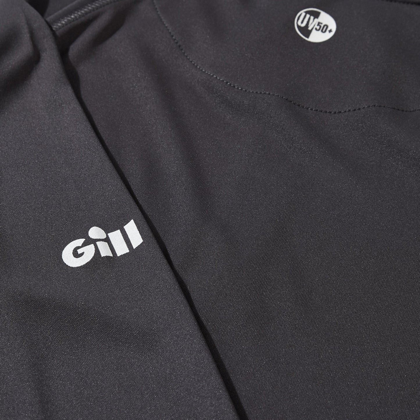 Gill UV Tec LS Zip trøye dame charcoal