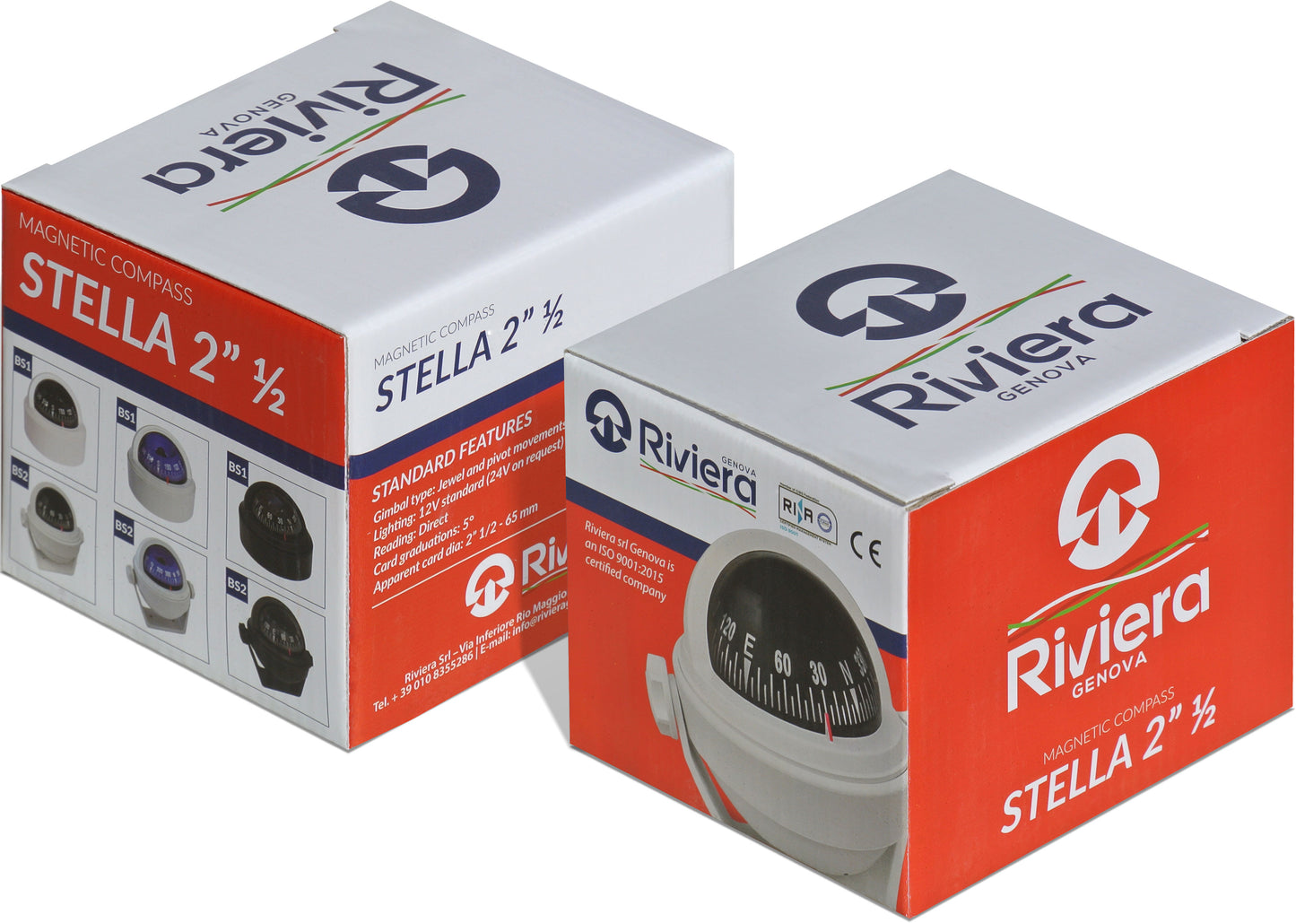 Riviera Stella BS1 kompass med minipidestall