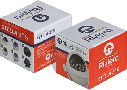 Riviera Stella BS2 kompass med brakett