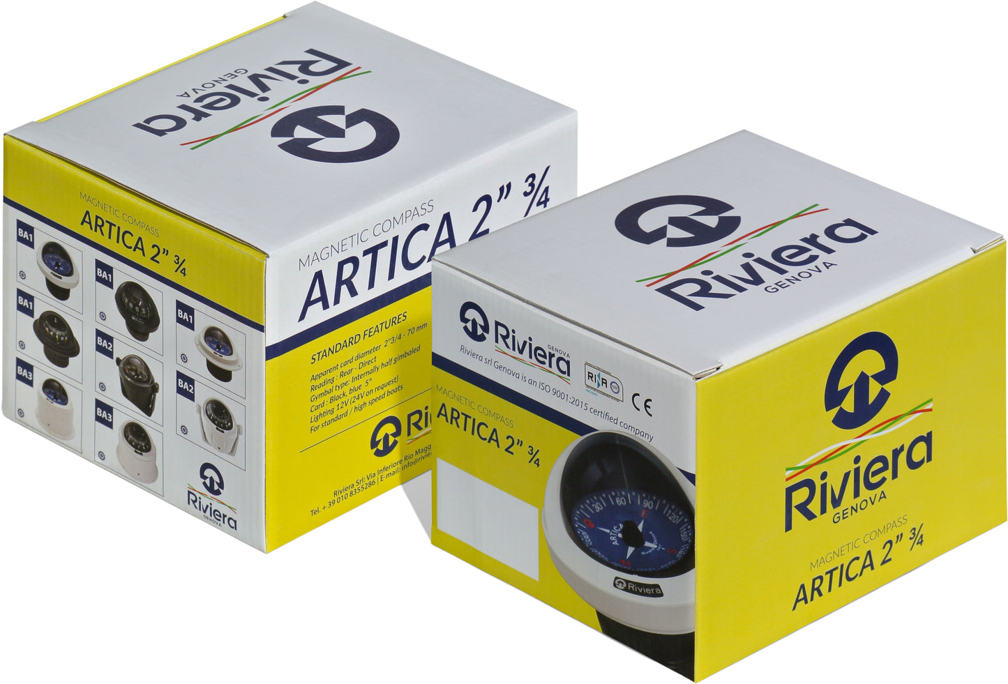 Riviera Artica BA2 kompass med brakett