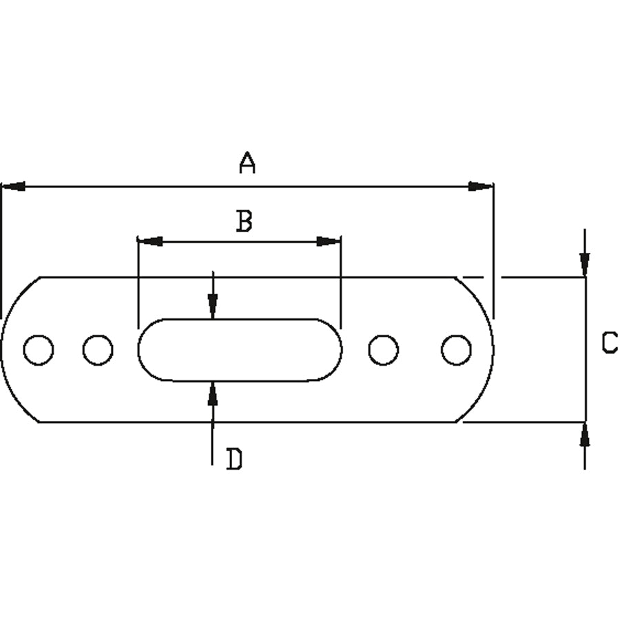 Festeplate for T-terminal