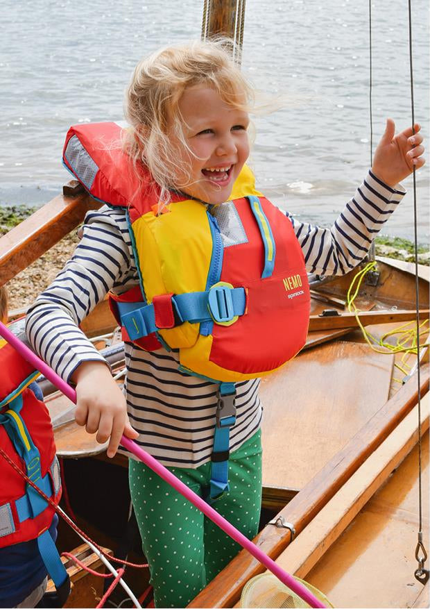 Spinlock Deckvest NEMO+ redningsvest for barn
